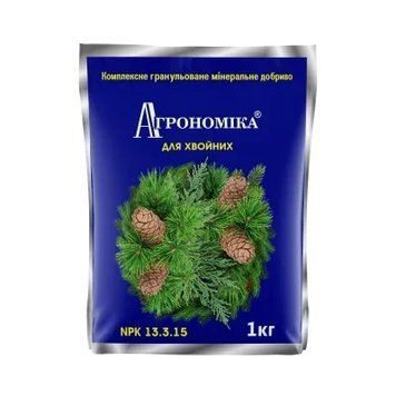 Агрономіка для хвойних 1кг (NPK &mdash; 13.3.15) мінеральне добриво 3052392289 фото