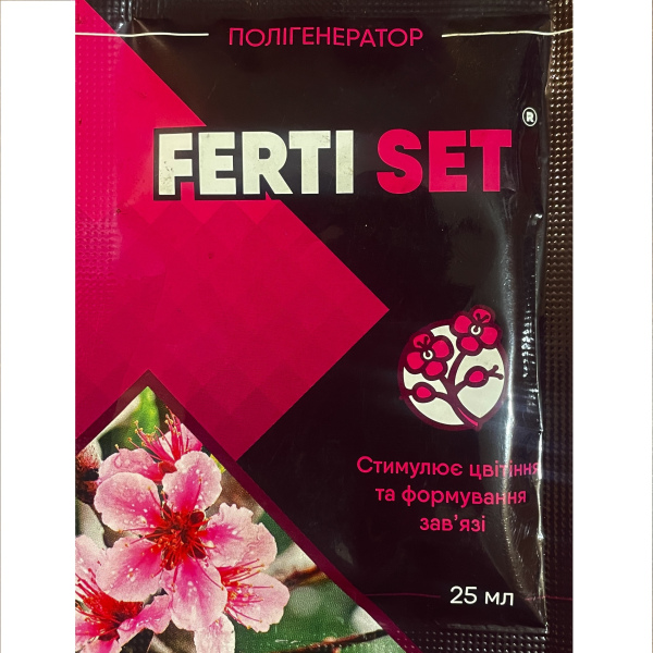 Ферті Сет / Ferti Set стимулює цвітіння та формування зав'язі (25 мл)