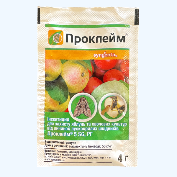 Проклейм 4 грама інсектицид